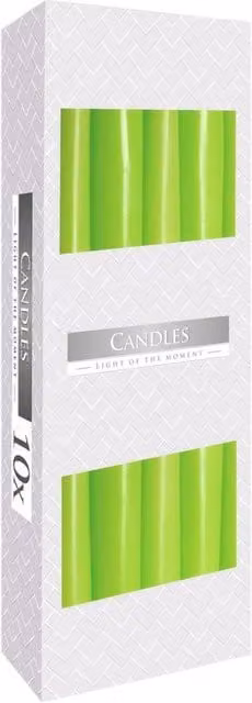 KDMD Green Taper Candle