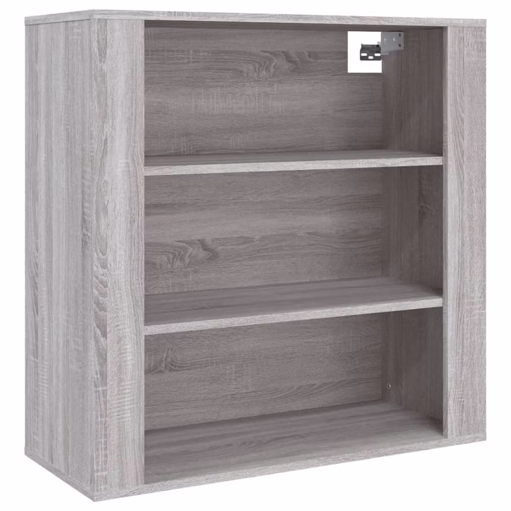 Berkfield Home Wall Cabinet in Grey Sonoma, W/D/H: 80 x 33 x 80 cm – 2
