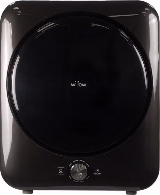 Willow Black 3kg Vented Compact Countertop Front Loader Dryer