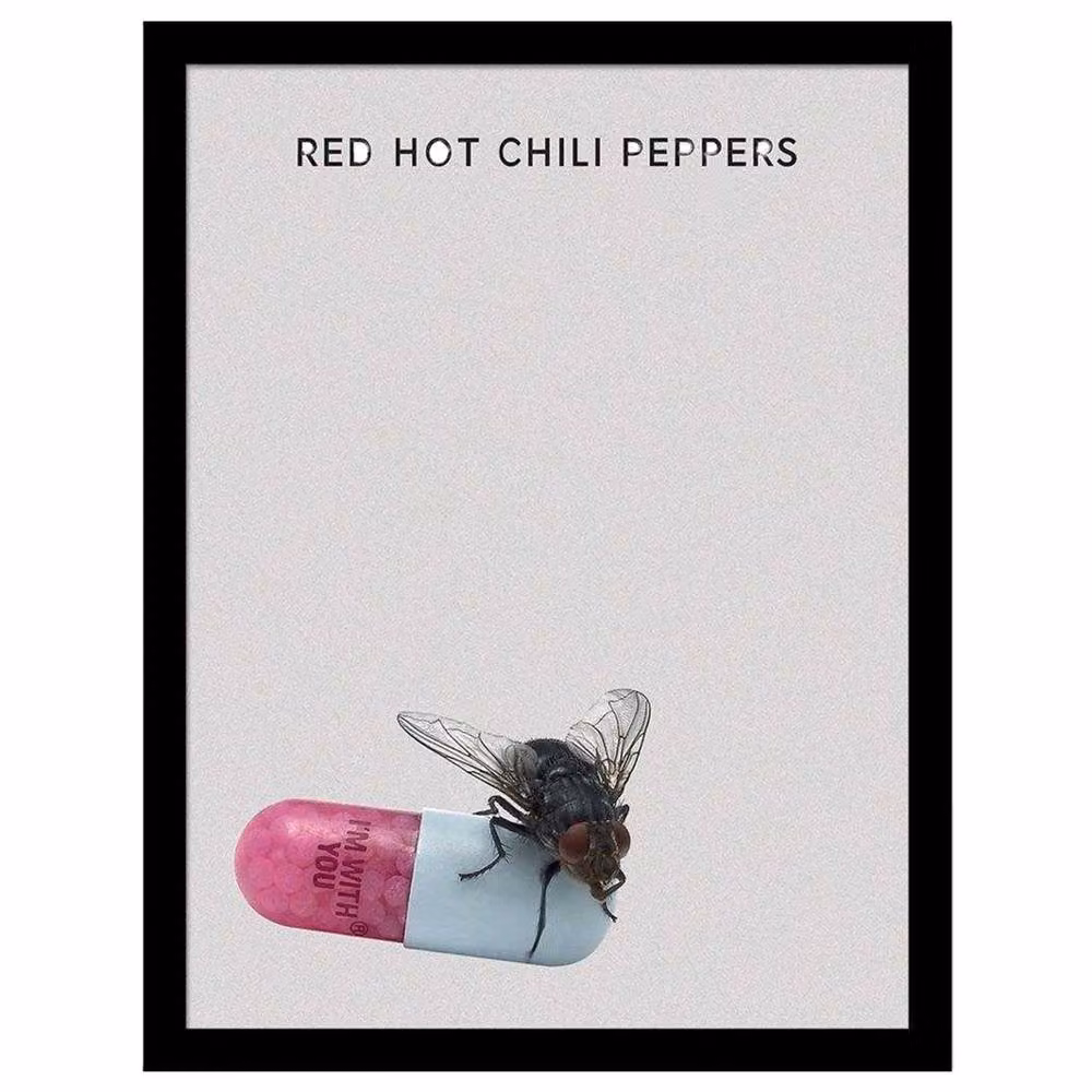 Red Hot Chili Peppers I'm With You Framed Paper Poster in Black – 2