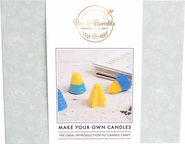 Bee and Bumble Make Your Own Candles Craft Kit in Multicolour