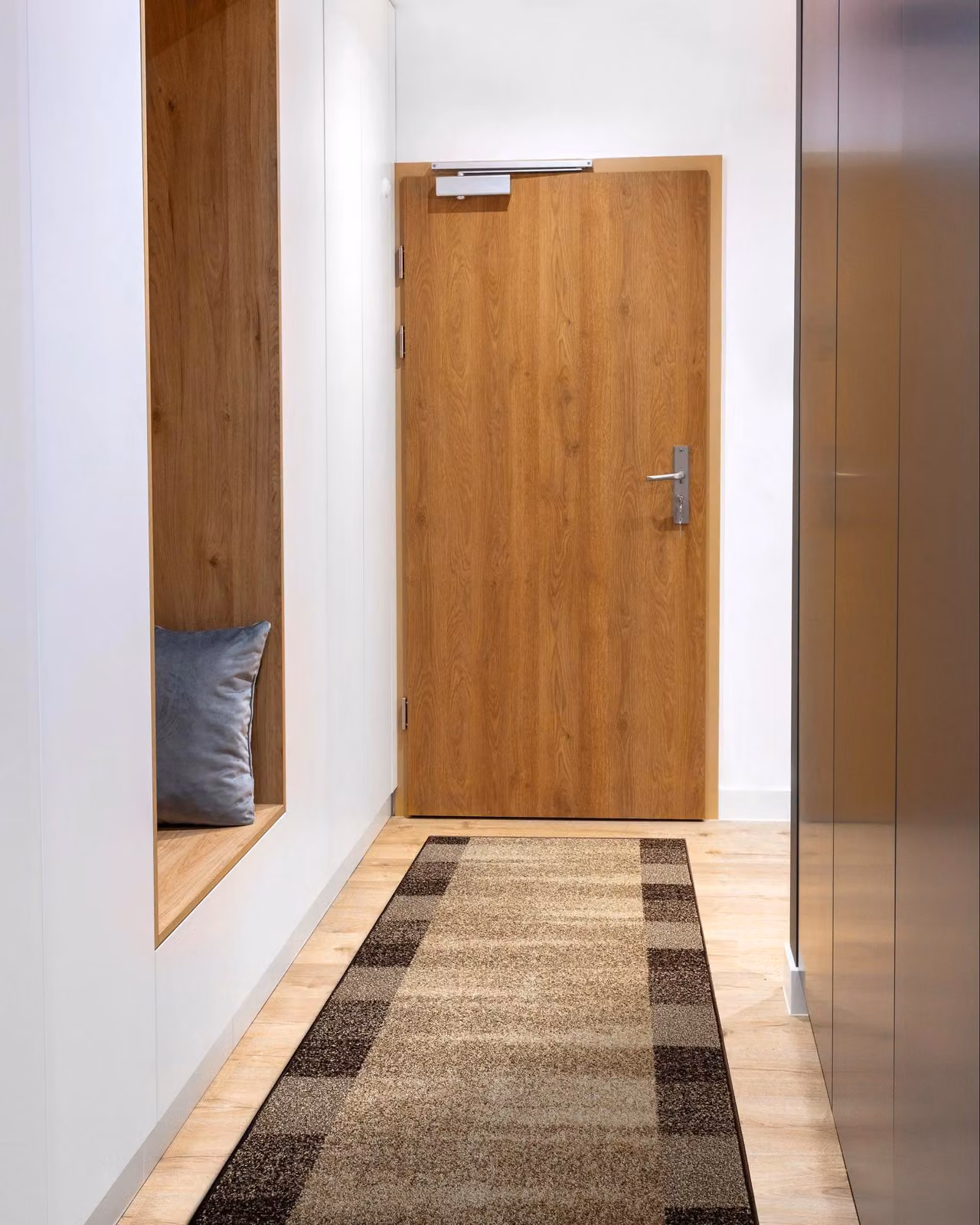 RugsX Karmel Etna Brown Modern Rectangular Runner, W: 100 cm, L: 140 cm – 3