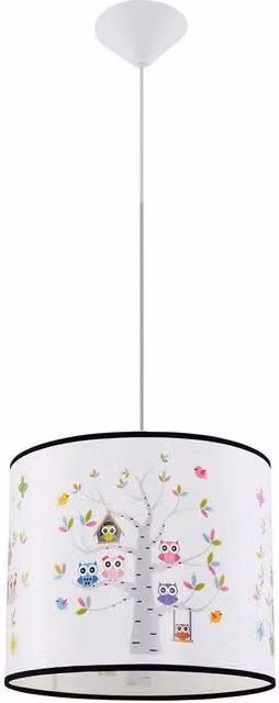Sollux Lighting Modern Multicolour Fabric Pendant Lamp W/D/H: 82 x 40 x 40 cm – 1