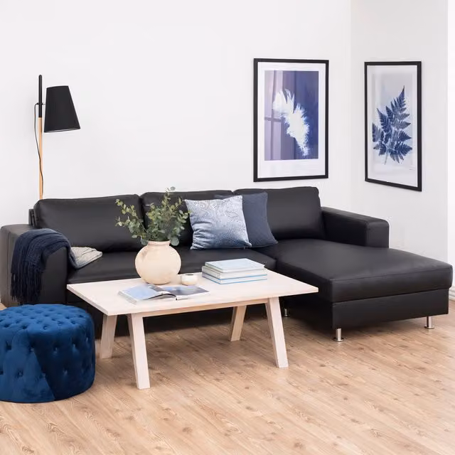 Furniture To Go A-Line Scandinavian Rectangular Coffee Table in White Oak