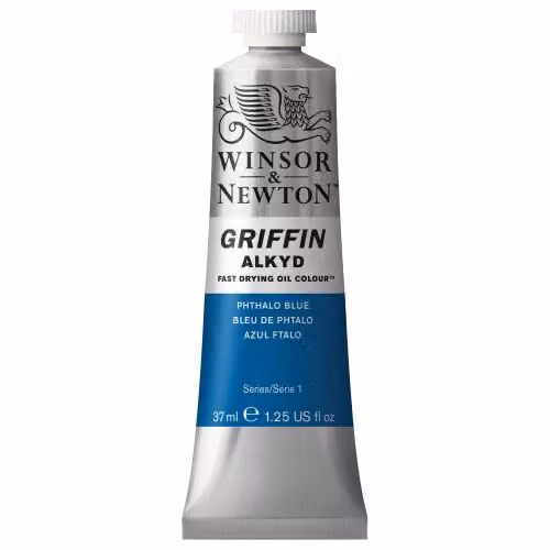 Winsor & Newton Griffin Alkyd Oil Colour Phthalo Blue 37ml – 2