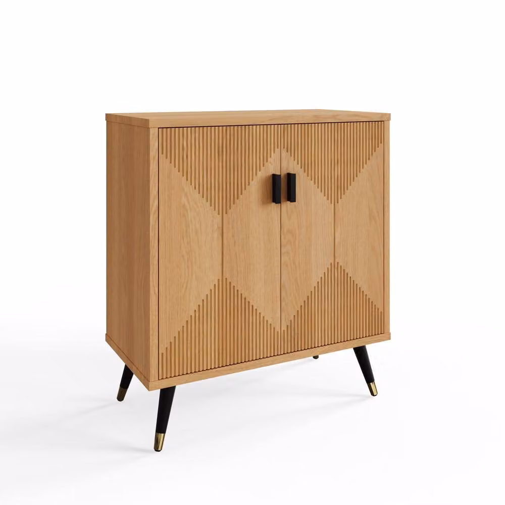 GFW Amara Accent Sideboard in Light Oak – 2