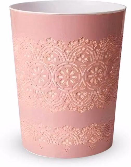 PAWNORA 9L Plastic Waste and Paper Bin in Pink – 1