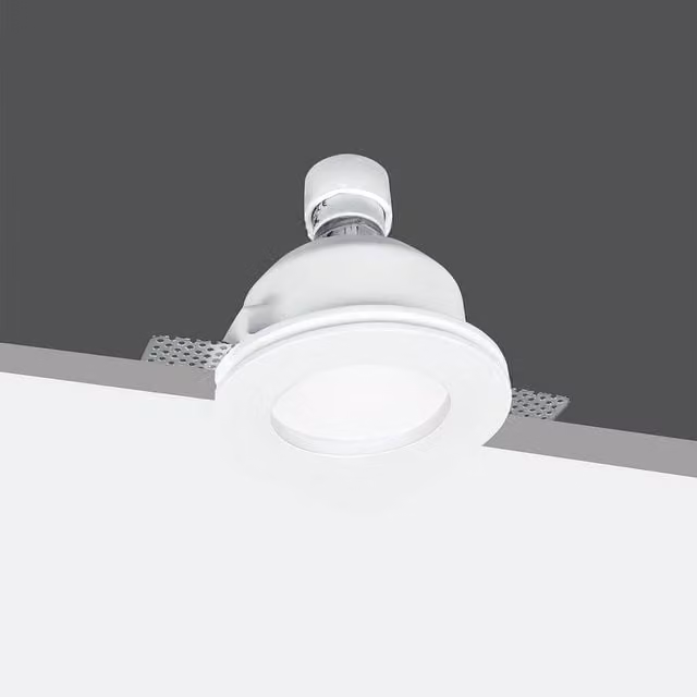 Netlighting SNOW Round Recessed Downlight White W/D/H: 12 x 6 cm