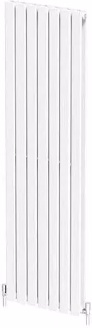 FORGEVIO Vertical Double Flat Panel Designer Radiator in White – 1