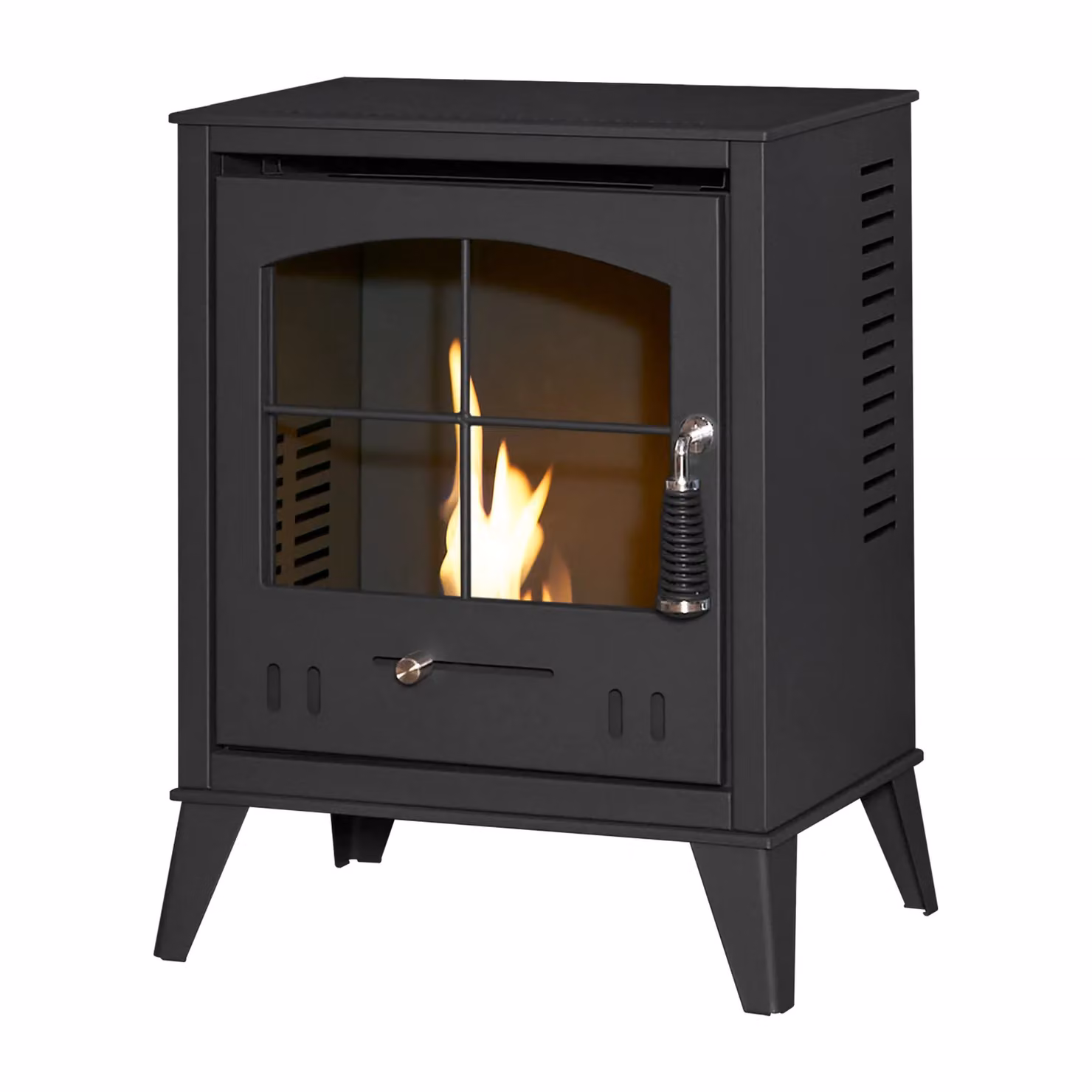 OKO Bio Ethanol S2 Stove in Charcoal Grey and Black – 2