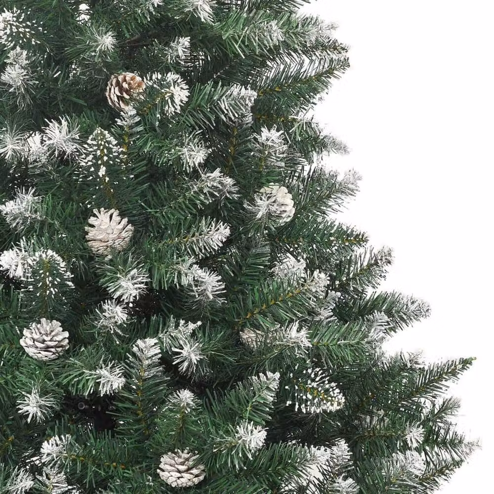 Berkfield Home Artificial Green Christmas Tree with Stand, Height: 210 cm – 5