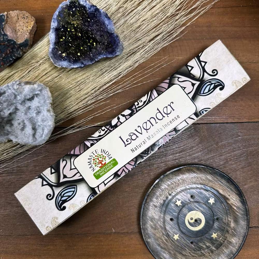KDMD Namaste Mandala Masala Lavender Incense Sticks in Brown – 3