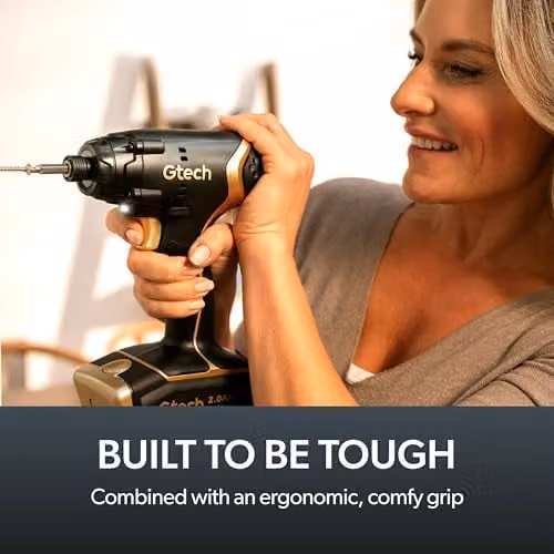 Gtech Impact Driver in Black and Gold with Rechargeable Battery – 2