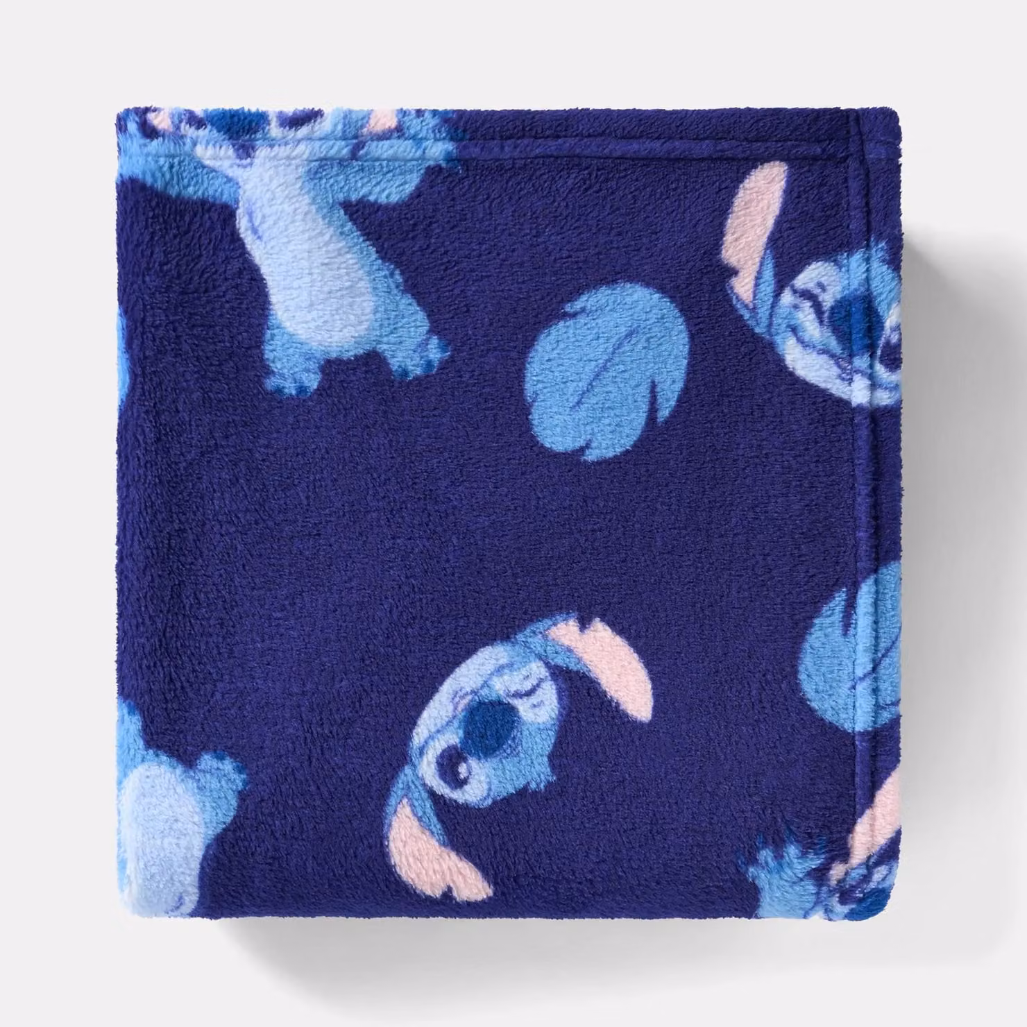 OHS Blue Soft Coral Fleece Animal Stitch Throw Blanket for Children, W/D/H: 120 x 100 x 1 cm – 3