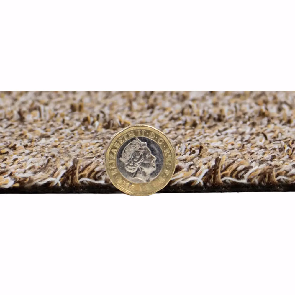 JVL Kensington Barrier Runner Doormat, Brown, W: 50 cm, L: 150 cm – 3