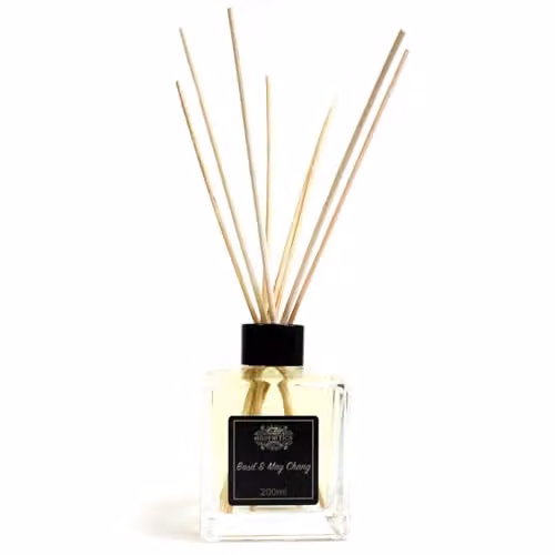 KDMD Basil and Maychang Essential Oil Reed Diffuser, 200ml, Black – 2