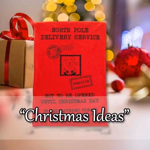VFM e-Store Jumbo Red Felt Printed Christmas Sack, W: 60 cm, H: 90 cm – 4