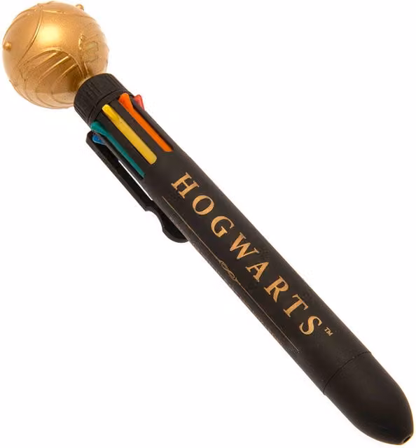 Harry Potter Golden Snitch Retractable Pen in Black and Gold