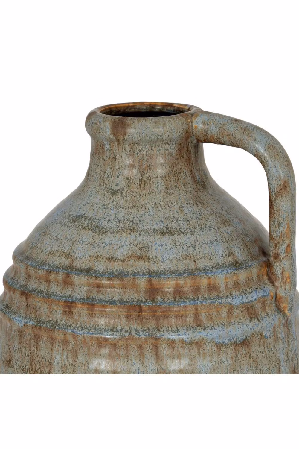 KDMD Capella Krater Ceramic Bottle Vase in Brown – 2