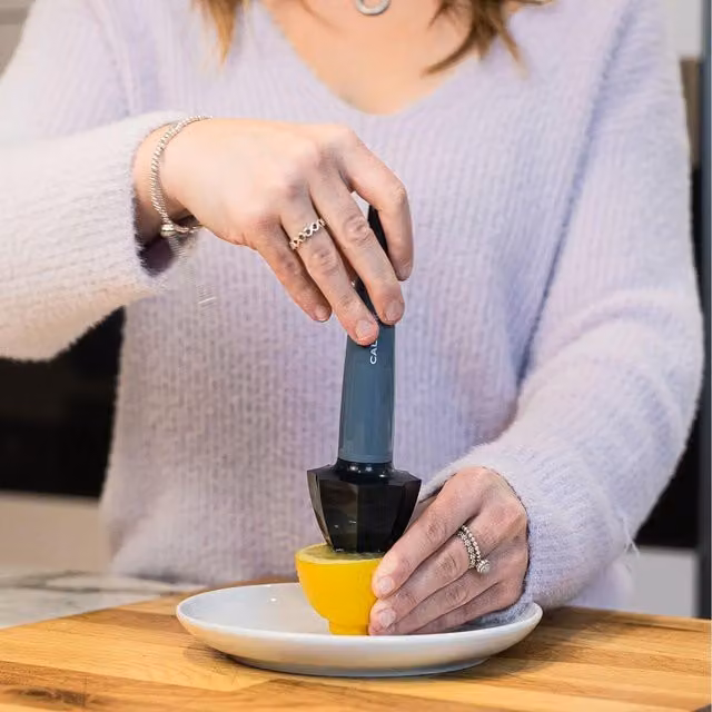 Calitek Manual Citrus Press Juicer in Blue