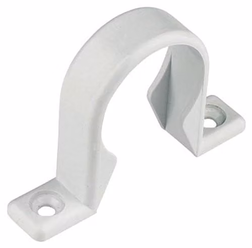 FloPlast Push-Fit Waste Pipe Clip 40mm White
