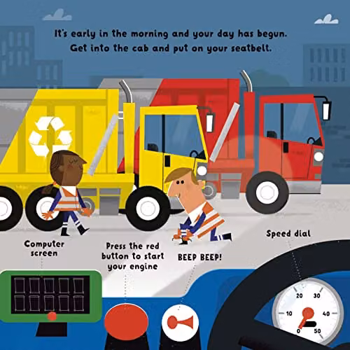 I'm The Bin Lorry Driver by Oxford University Press, Multicolour Paper Book – 3