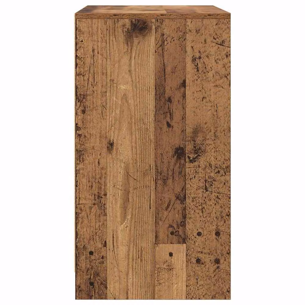 Berkfield Home Rustic Old Wood Sideboard in Brown, W/D/H: 70 x 41 x 75 cm – 4