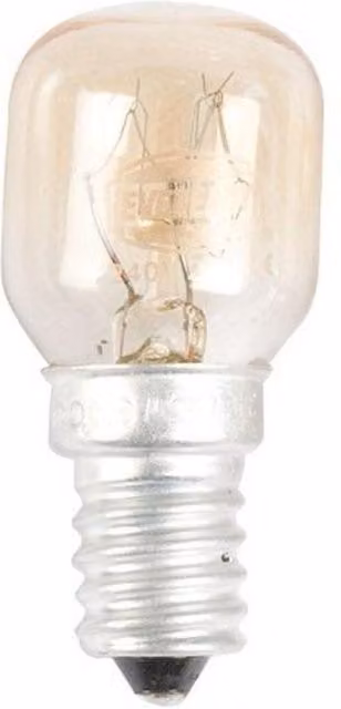 Eveready 15W Heat Resistant Transparent Oven Bulb with E14 SES Base
