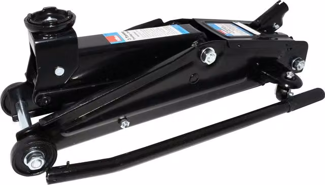 Hilka Steel Trolley Jack in Black