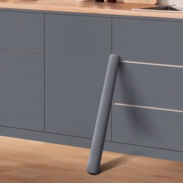 Lifeideas Self-Adhesive Blue-Grey Plain Vinyl Wallpaper Roll