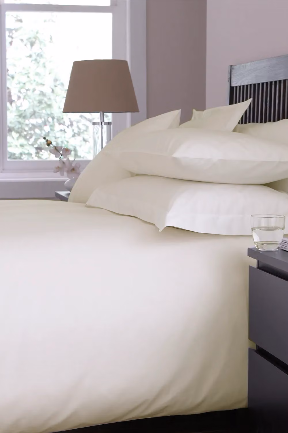 Martex Sestina Luxury Ivory Cotton Percale Duvet Cover – 2