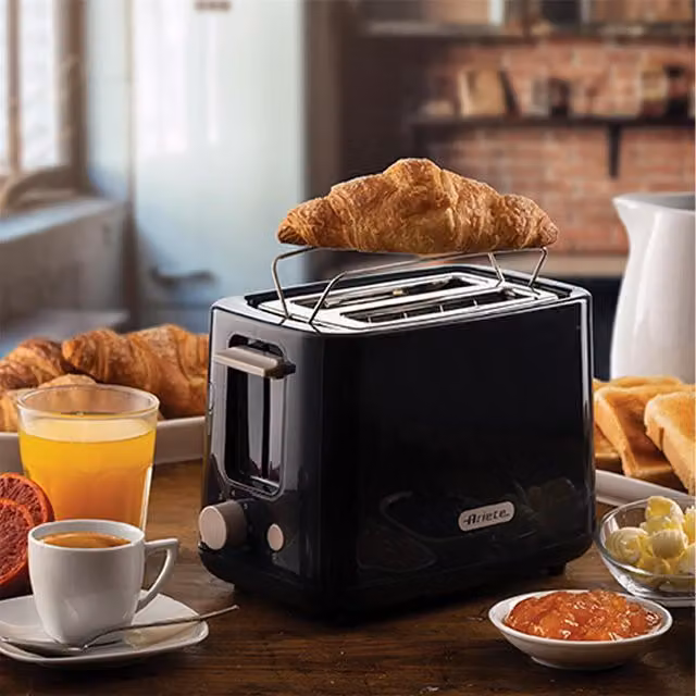 Ariete Breakfast Line 2 Slice Toaster in Grey and Black – 4