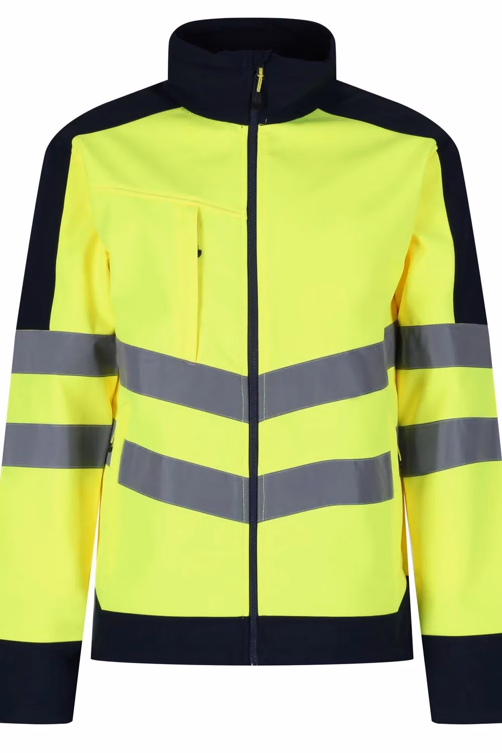 Regatta Men's Hi-Vis Pro 3-Layer Softshell Jacket in Yellow, Size: XXL (EN ISO 20471) – 3
