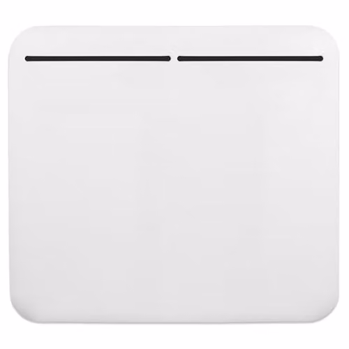 Mylek 1000W Electric Panel Radiator, White, Wall Mounted or Freestanding, W: 51.5 cm, H: 51.5 cm, D: 11.5 cm