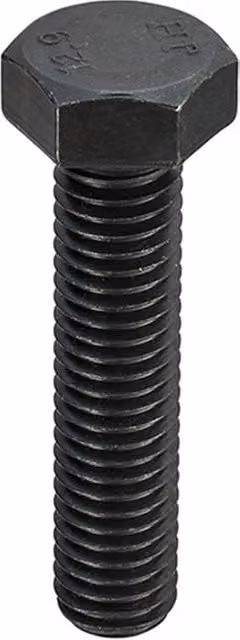 Unifix Grade 12.9 Steel Hexagon Setscrews, Black, M8 x 25 mm