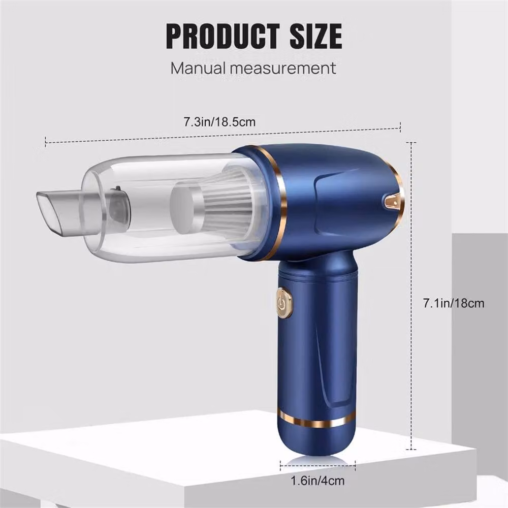 FLAVORA Cordless Car Vacuum and Air Duster with Blow Function in Blue – 2