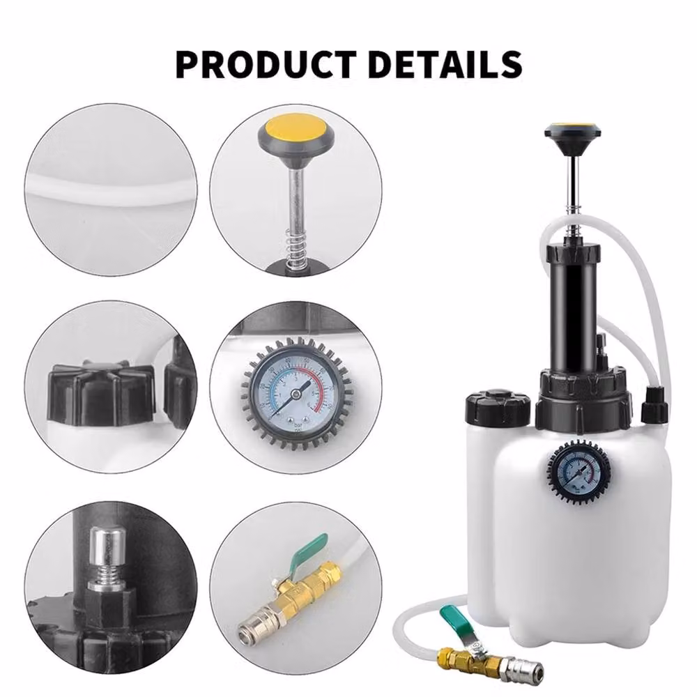NESTLUNE 3L Manual Gearshift Transmission Fluid Transfer Pump in White – 2