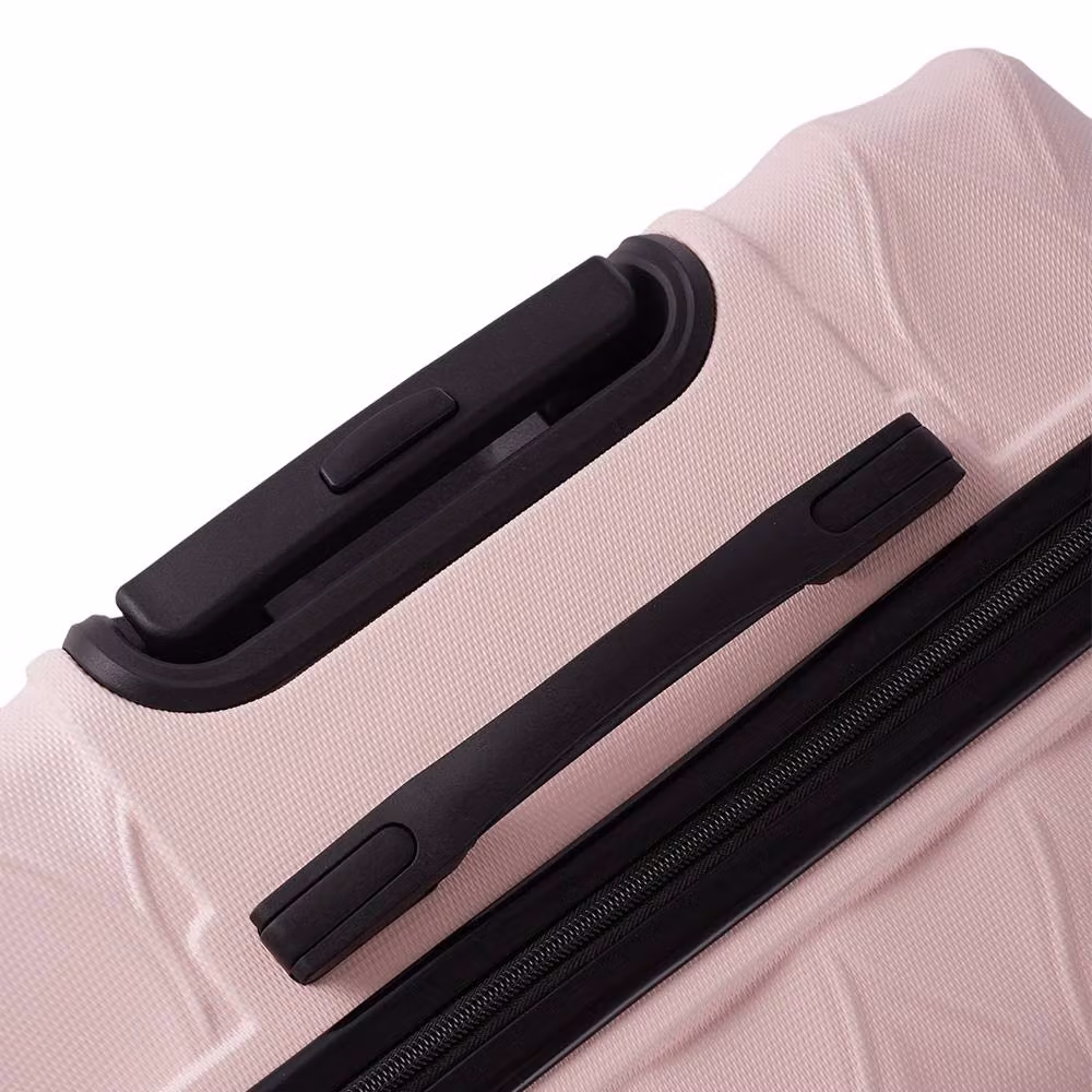 SHEONLY 5-Piece Lockable Travel Suitcase Set in Pink – 2