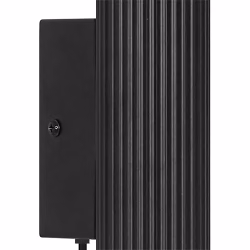 Nordlux Vico Black Metal Cylinder Wall Light for Hallways with GU10 Bulb Socket and Mains Connection – 2