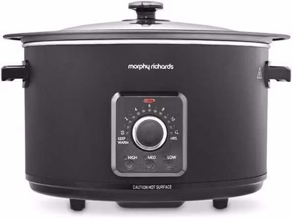 Morphy Richards Easy Time 6.5L Slow Cooker in Black – 1