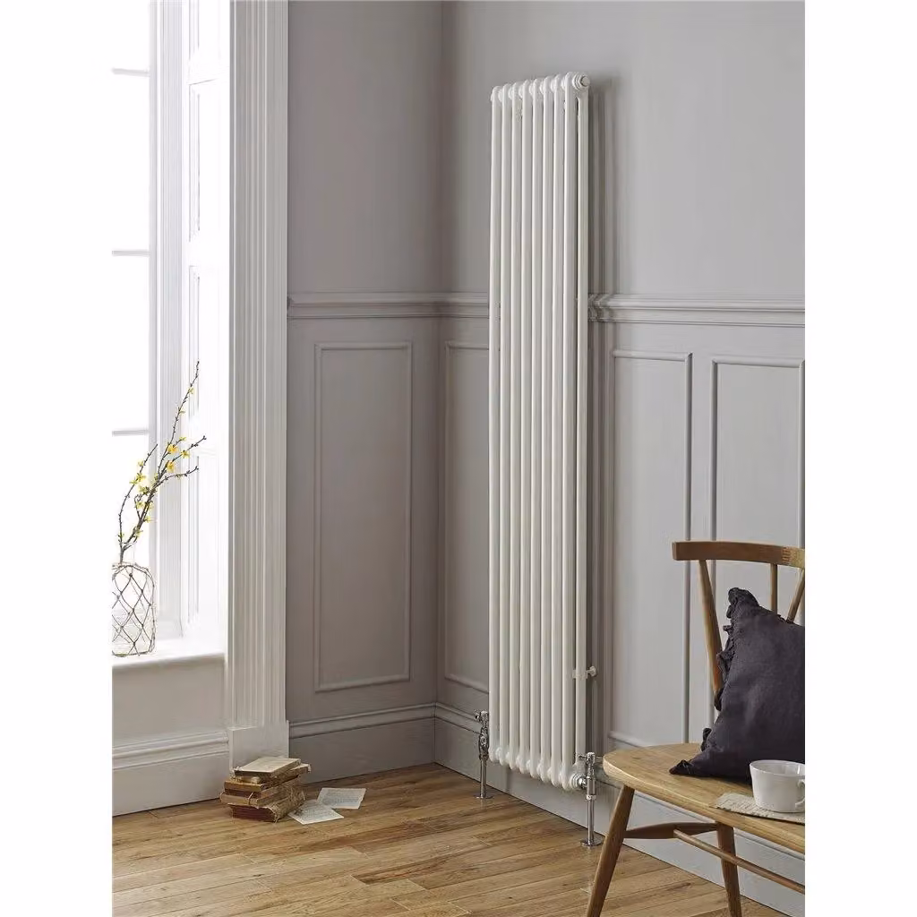 Clifton White Vertical Radiator with 2 Columns H x W: 180 x 51.5 cm – 2