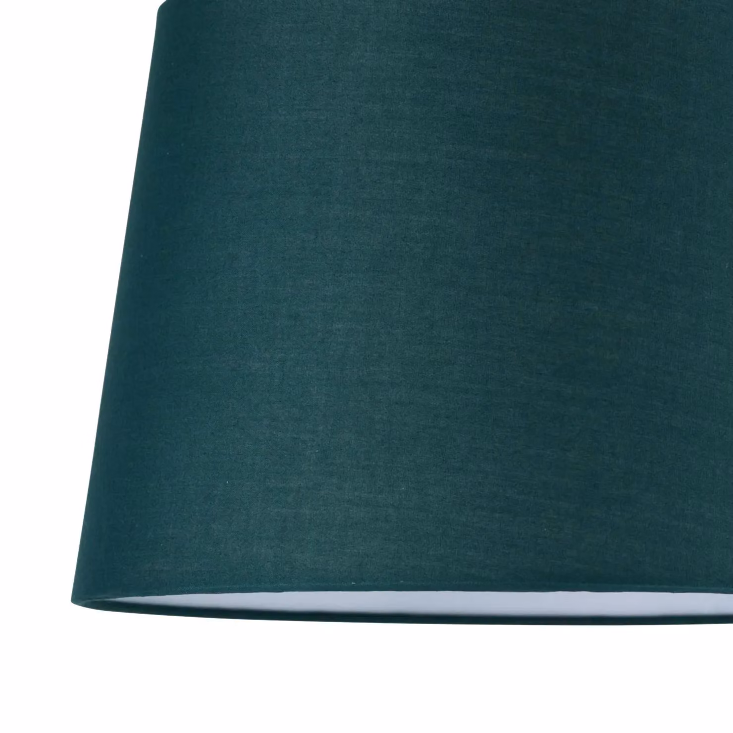 First Choice Lighting Voyage Table Lamp with Light Oak Wood Base and Dark Green Fabric Shade in Brown – 2