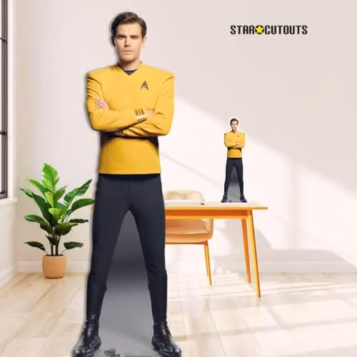 Star Cutouts SC4833 Star Trek Captain James T. Kirk Lifesize Cardboard Cutout, Height: 180 cm – 2