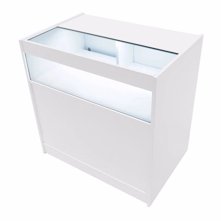 Monstershop Sagittarius LED Shop Counter Set LM60, TB60 and 2 x B900 in White