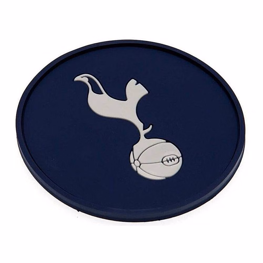 Tottenham Hotspur FC Non-Slip Silicone Crest Coaster in Blue – 2