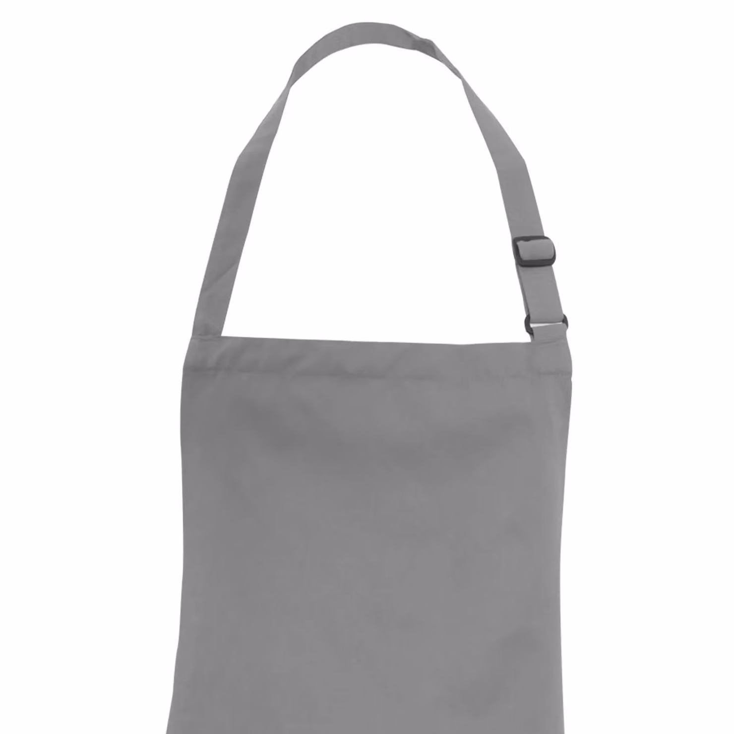 Dennys Catering Bib Apron with Pocket, Grey, One Size – 2