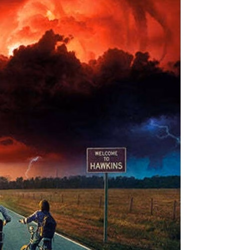 Stranger Things Mind Flayer Multicolour Canvas Print – 2