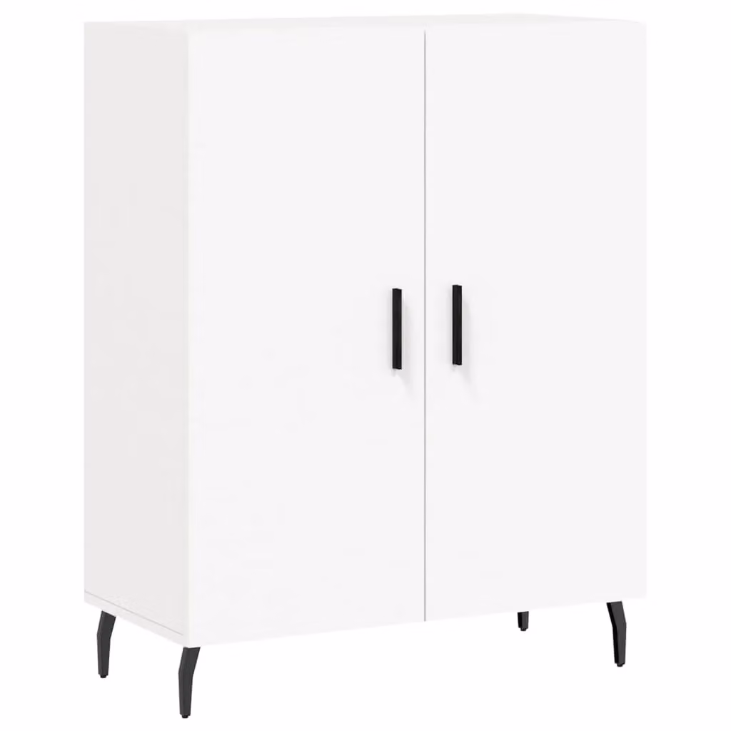 Berkfield Home White Classic Sideboard, W/D/H: 69.5 x 34.0 x 90.0 cm – 2
