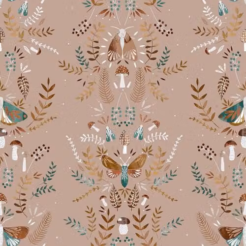 Riva Home Furn Luna Wood Floral Reversible Duvet Cover Set in Green and Pink, W: 230 cm x D: 220 cm – 5