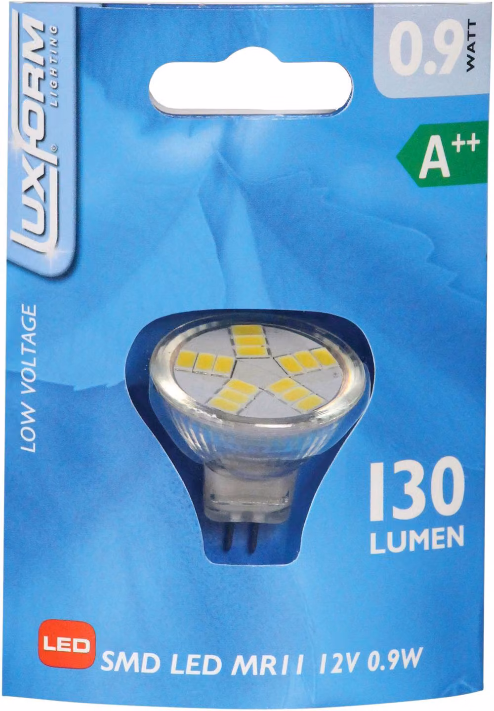 Luxform Lighting St Helens MR11 LED Spot Light in Transparent Glass – 2